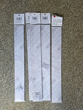 Decorative  Woodgrain Border - Whitewashed (Pack of 5)